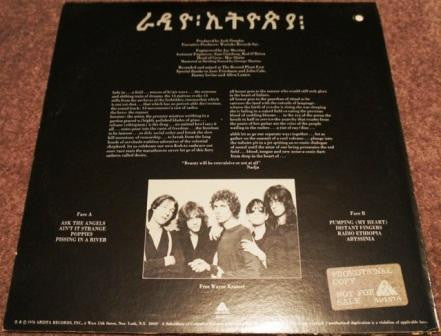 Patti Smith Group : Radio Ethiopia (LP, Album, Promo, PRC)