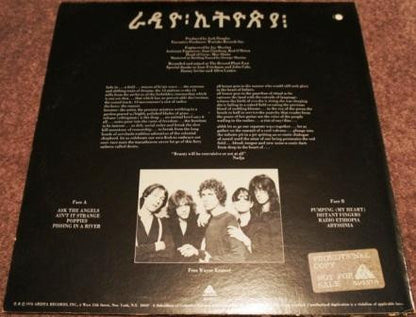 Patti Smith Group : Radio Ethiopia (LP, Album, Promo, PRC)