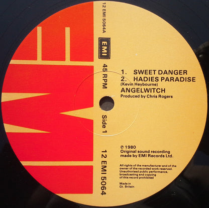 Angel Witch : Sweet Danger (12", Single)