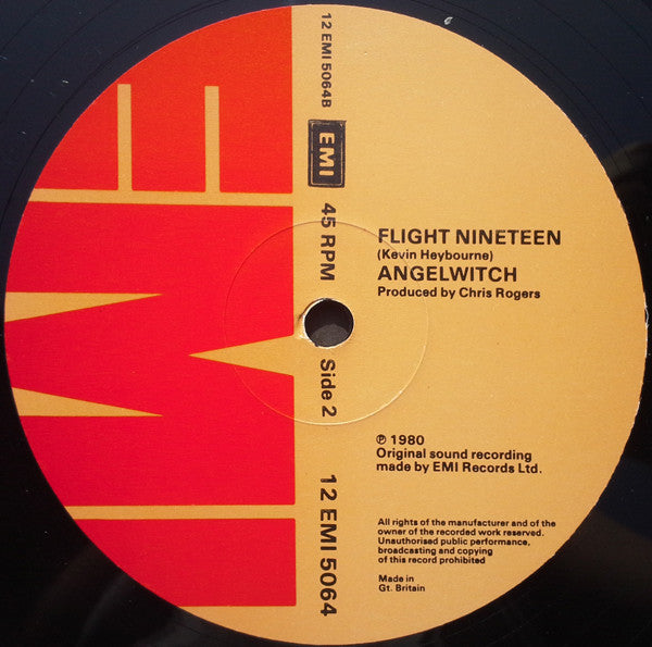 Angel Witch : Sweet Danger (12", Single)