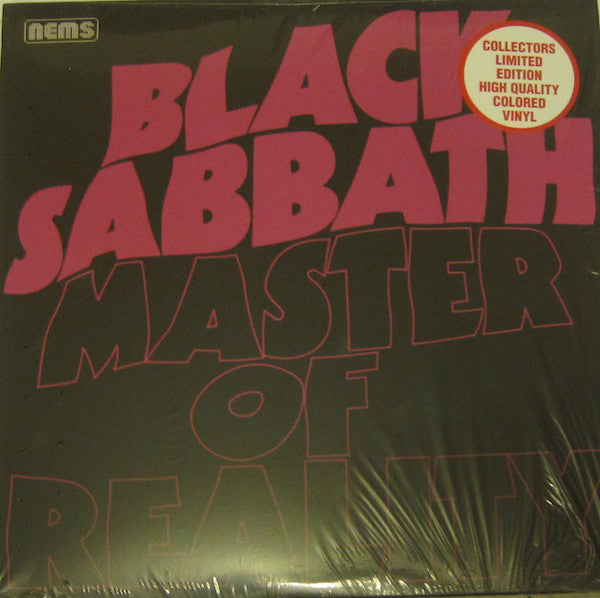 Black Sabbath : Master Of Reality (LP, Album, Ltd, RE, Red)