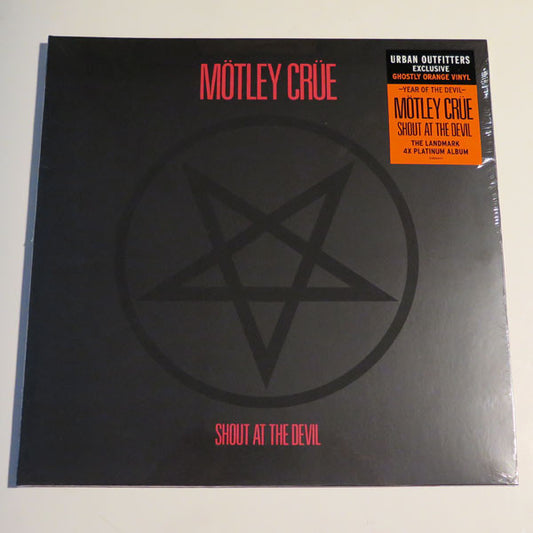 Mötley Crüe : Shout At The Devil (LP, Album, Ltd, RE, RM, Gho)