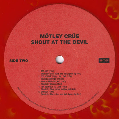 Mötley Crüe : Shout At The Devil (LP, Album, Ltd, RE, RM, Gho)