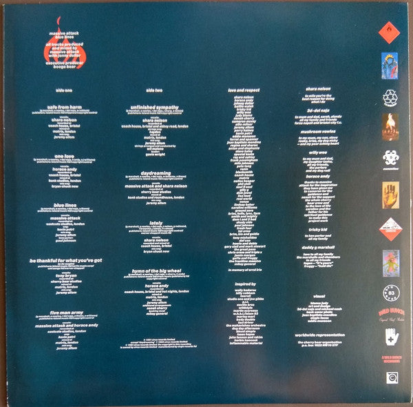 Massive Attack : Blue Lines (LP, Album, RE)