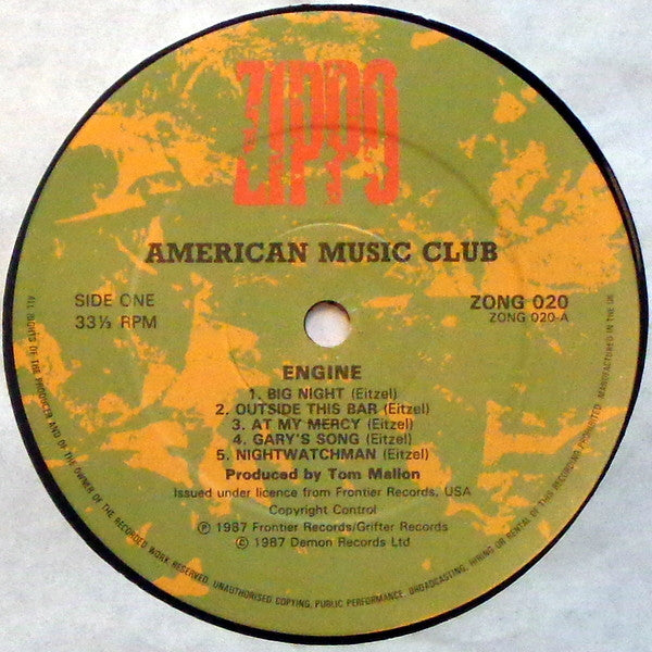 American Music Club : Engine (LP, Album)