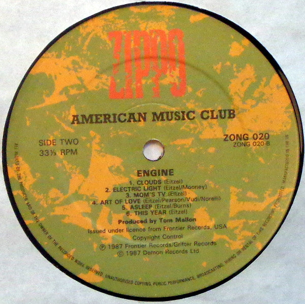 American Music Club : Engine (LP, Album)