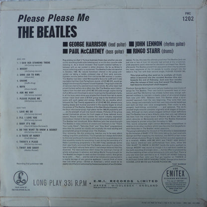The Beatles : Please Please Me (LP, Album, Mono, 3rd)