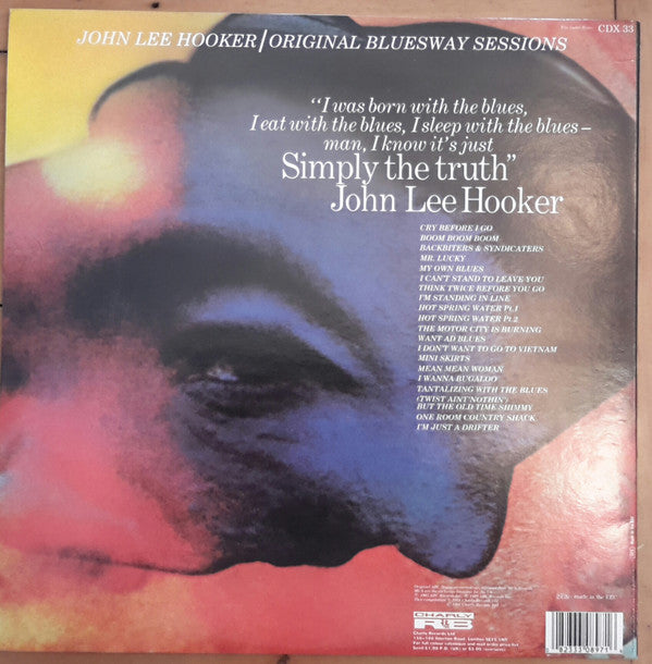 John Lee Hooker : Original Bluesway Sessions (2xLP, Comp, RE, Gat)