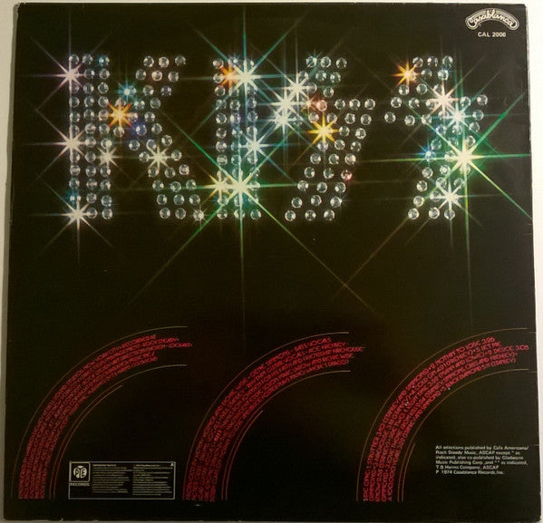 Kiss : Kiss (LP, Album, RE, Red)