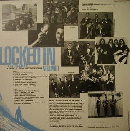 Various : Locked In To Surf & Rock 'N' Roll Instrumentals Volume 1 (LP, Comp)