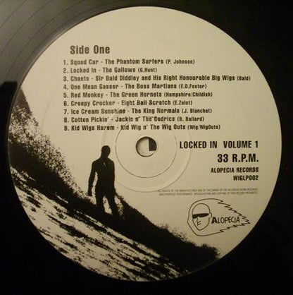Various : Locked In To Surf & Rock 'N' Roll Instrumentals Volume 1 (LP, Comp)