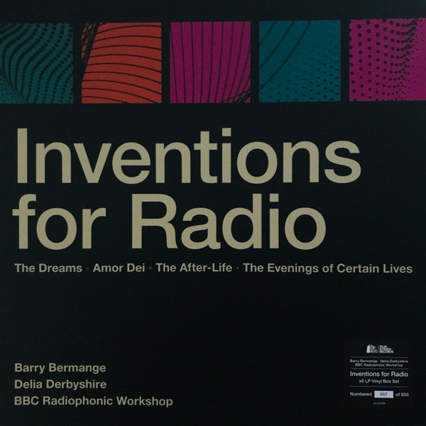 Barry Bermange, Delia Derbyshire, BBC Radiophonic Workshop : Inventions For Radio (6xLP, Comp, Mono + Box, Ltd, Num)