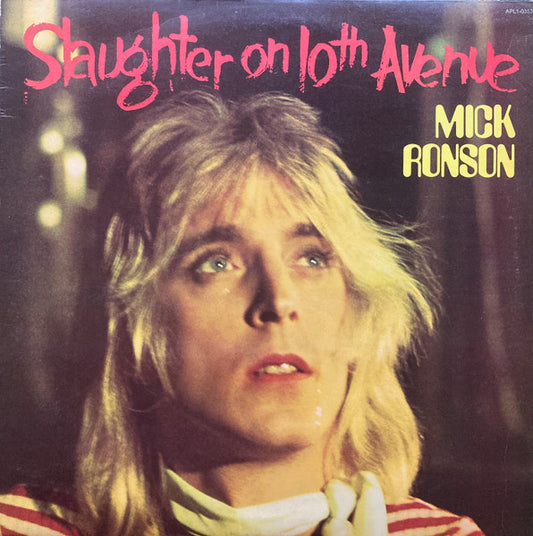 Mick Ronson : Slaughter On 10th Avenue (LP, Album, A4 )