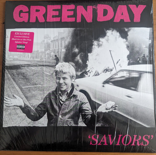Green Day : Saviors (LP, Album, Ltd, Bla)