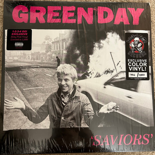 Green Day : Saviors (LP, Album, Ltd, Num, Bab)