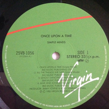 Simple Minds : Once Upon A Time (LP, Album)