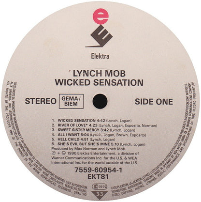 Lynch Mob (2) : Wicked Sensation (LP, Album)