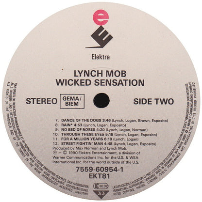 Lynch Mob (2) : Wicked Sensation (LP, Album)