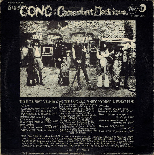 Gong : Camembert Electrique (LP, Album, RE)