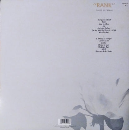 The Smiths : Rank (LP, Album, RP, MPO)
