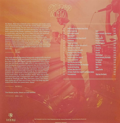 Das Racist : Sit Down, Man (2xLP, Album, Ora)