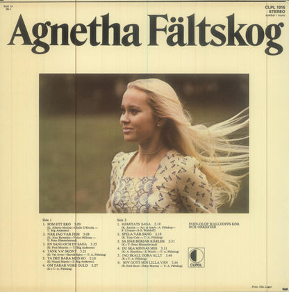 Agnetha Fältskog : Som Jag Är (LP, Album, RE)