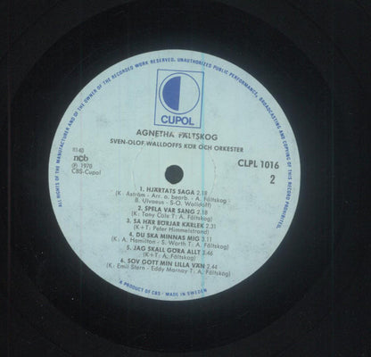 Agnetha Fältskog : Som Jag Är (LP, Album, RE)