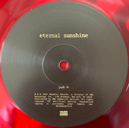 Ariana Grande : Eternal Sunshine (LP, Album, Red)