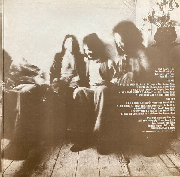 Free : Tons Of Sobs (LP, Album, RP, Rou)