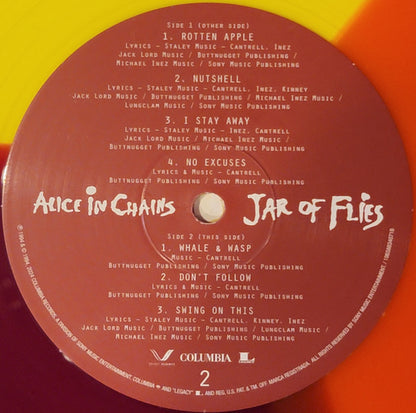 Alice In Chains : Jar Of Flies (LP, EP, Ltd, RE, RM, Pur)