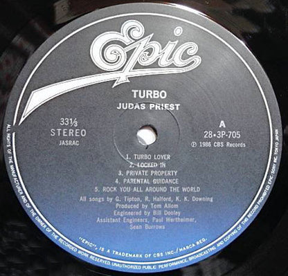 Judas Priest : Turbo (LP, Album)