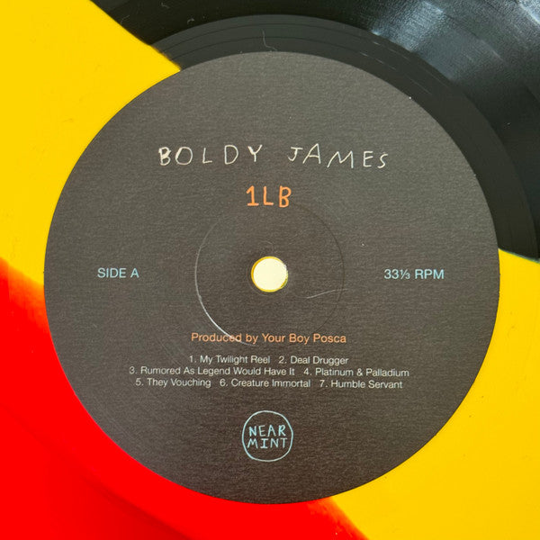 Boldy James & Your Boy Posca : 1LB (One Lucky Bastard) (LP, Ltd, Num, Alt)