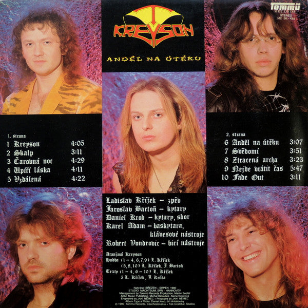 Kreyson : Anděl Na Útěku (LP, Album, RP, Gat)