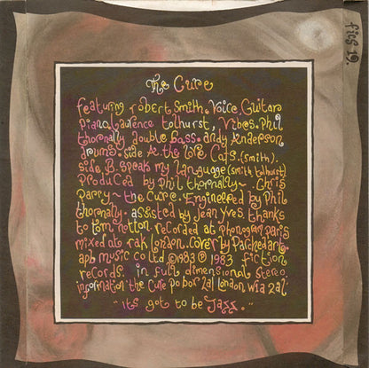 The Cure : The Lovecats (7", Single, Pap)