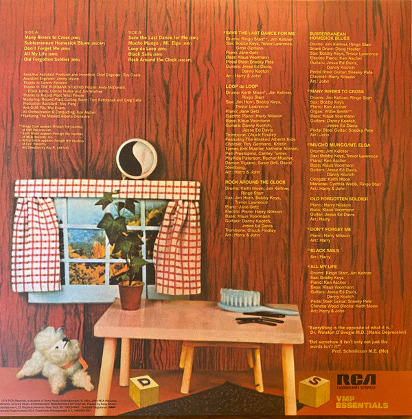 Harry Nilsson : Pussy Cats (LP, Club, RE, 180)