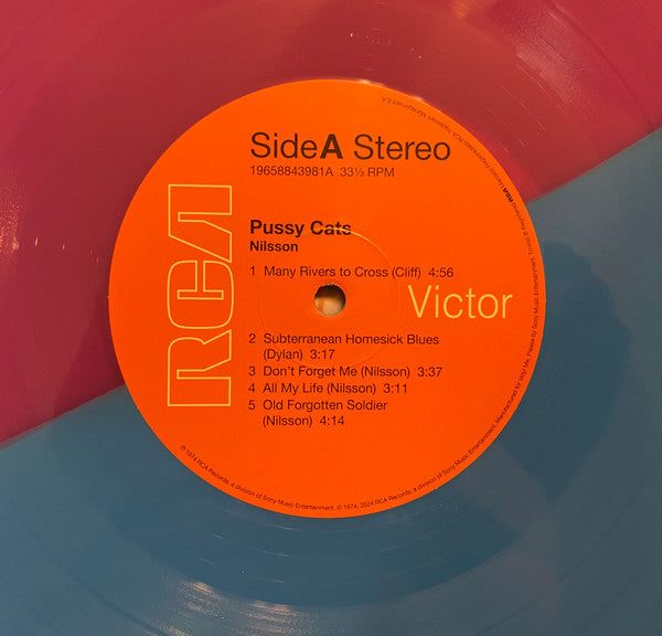 Harry Nilsson : Pussy Cats (LP, Club, RE, 180)