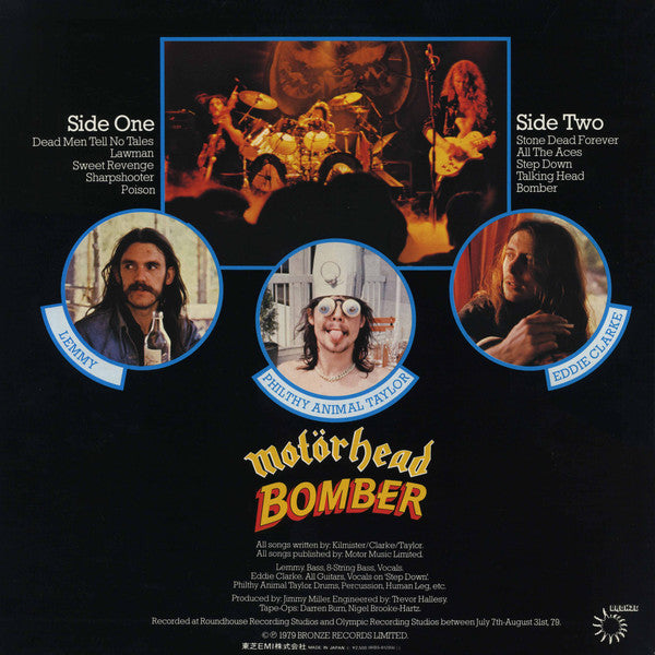Motörhead : Bomber (LP, Album)
