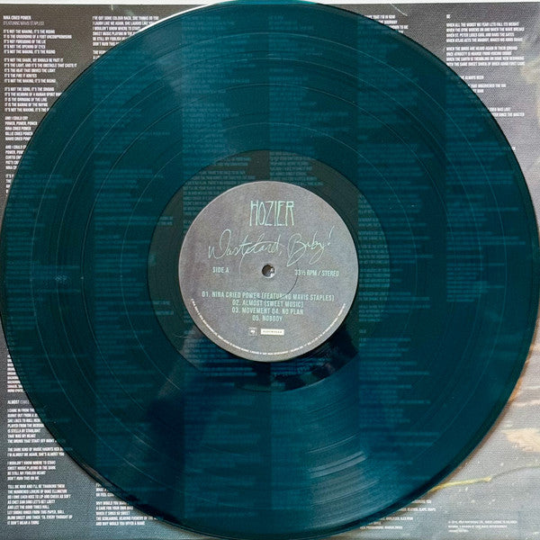 Hozier : Wasteland, Baby! (LP, Album, Dlx, Ltd, Blu + LP, Album, Dlx, Ltd, Bl)