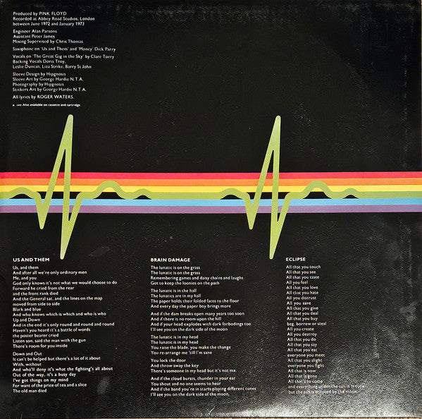 Pink Floyd : The Dark Side Of The Moon (LP, Album, Fre)
