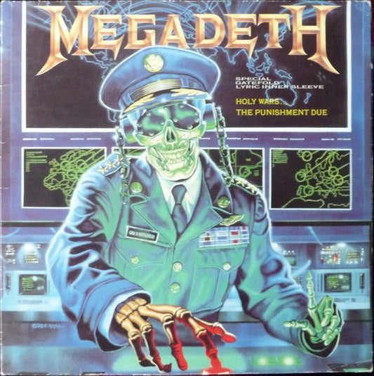 Megadeth : Holy Wars... The Punishment Due (12", Single, Gat)