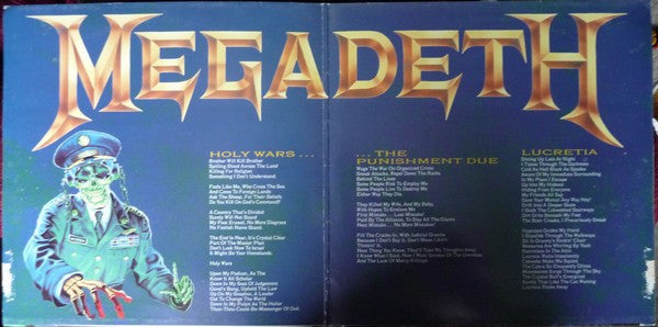 Megadeth : Holy Wars... The Punishment Due (12", Single, Gat)
