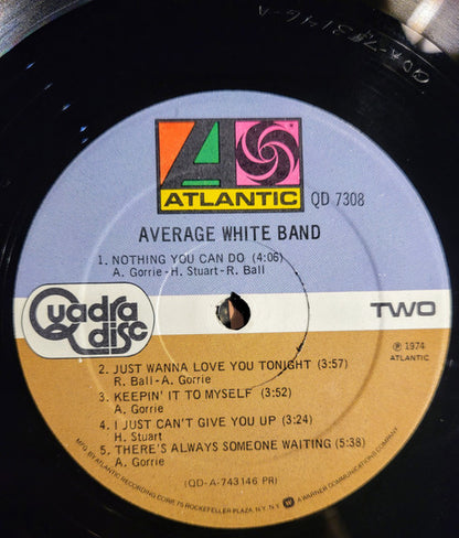Average White Band : AWB (LP, Album, Quad, RE)