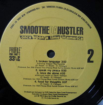 Smoothe Da Hustler : Once Upon A Time In America (2xLP, Album)