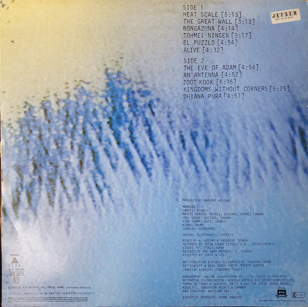Sandii & The Sunsetz : Heat Scale (LP, Album)