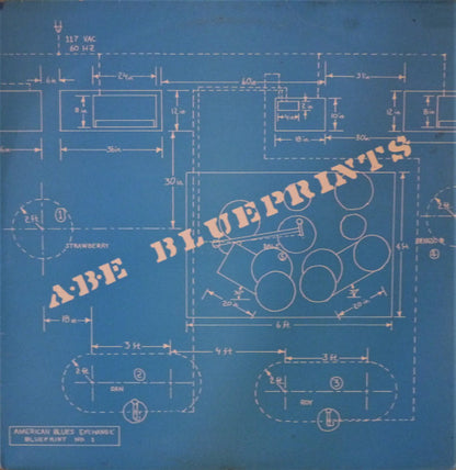American Blues Exchange : Blueprints (LP, Album, RE, Unofficial)