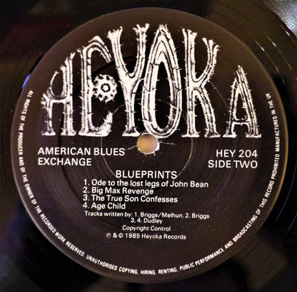 American Blues Exchange : Blueprints (LP, Album, RE, Unofficial)