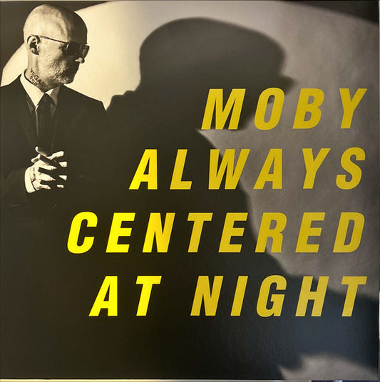 Moby : Always Centered At Night (2xLP, Album, Num, S/Edition, Yel)