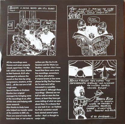 Crushed Butler : Uncrushed: Previously Unreleased British Punk From The Underground 1969-1971 (10", MiniAlbum, Gat)