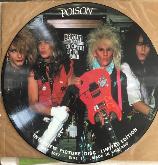 Poison (3) : Limited Edition Interview Picture Disc (LP, Ltd, Pic, Unofficial)