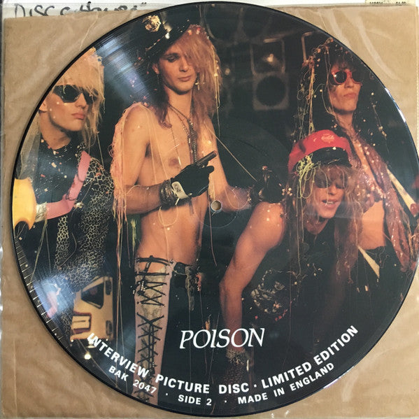 Poison (3) : Limited Edition Interview Picture Disc (LP, Ltd, Pic, Unofficial)